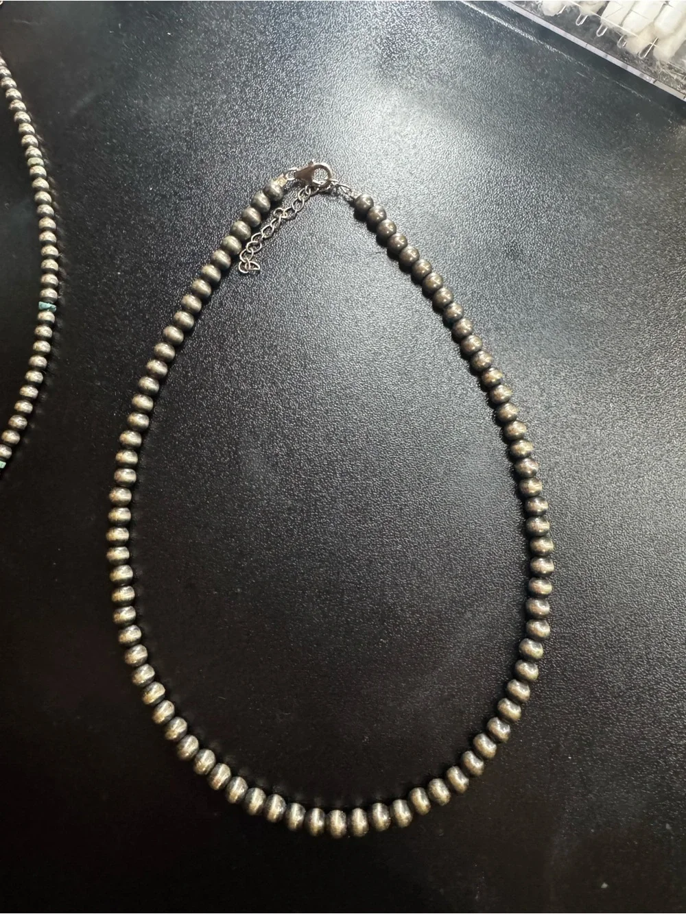 Machine Made 4 or 5 MM sterling silver pearls
